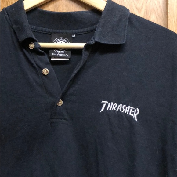 thrasher polo
